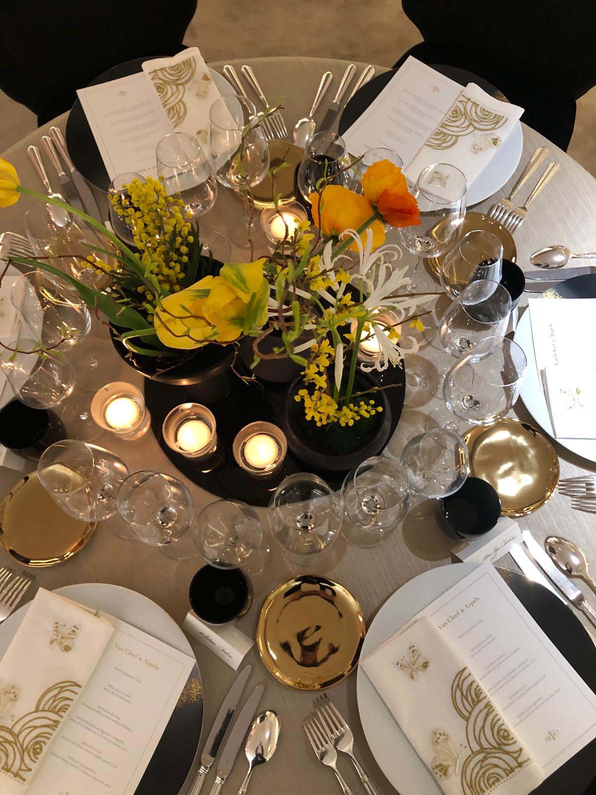 Dîner d'exception chez Van Cleef & Arpels